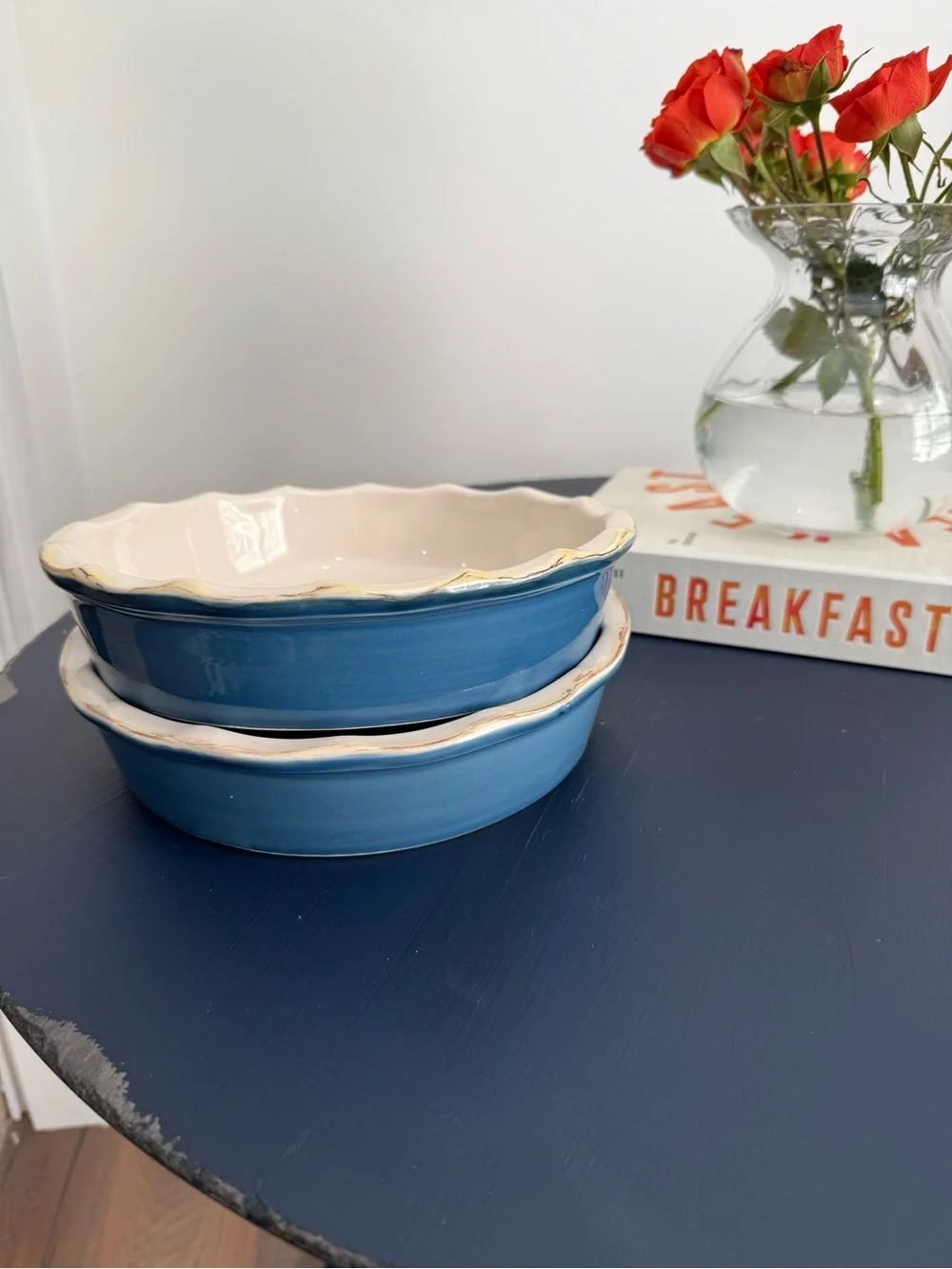 Vietri Italian Bakers Pie Dish - Set of 2